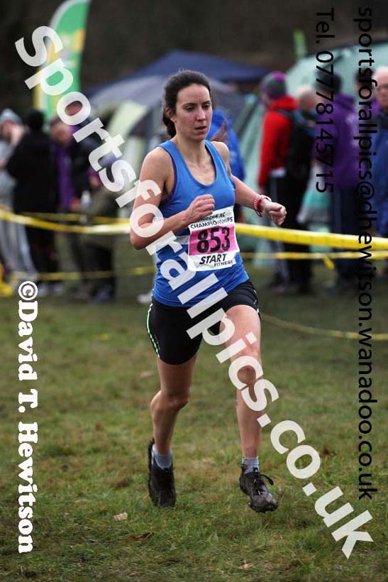 Senior womens North Eastern Cross Country, Aykley Heads, Durham. Photo: David T. Hewitson/Sports for All Pics